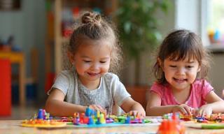 Children engaging in creative play