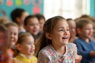 Classroom celebrating event