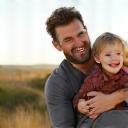 Australian dad with toddler