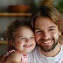 Family portrait with preschool child
